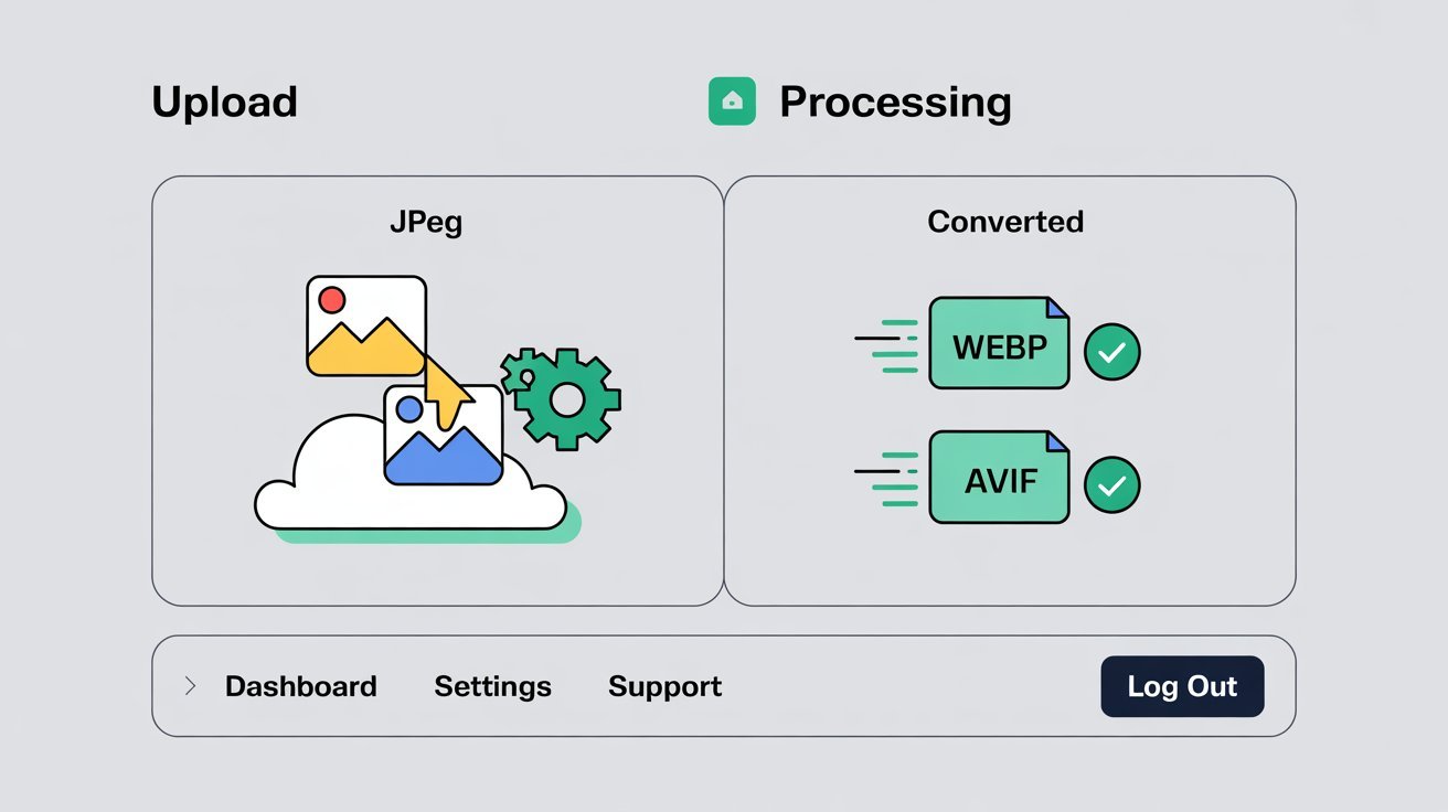 Instant WebP & AVIF Conversions